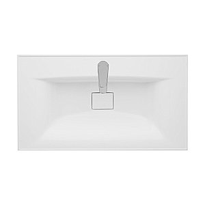 Раковина Акватон Айрис 80 1A73263KAG010 белая купить в интернет-магазине Sanbest