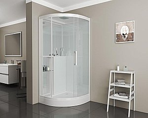 Душевая кабина Grossman GR160 100x100 прозрачная/белый купить в интернет-магазине Sanbest