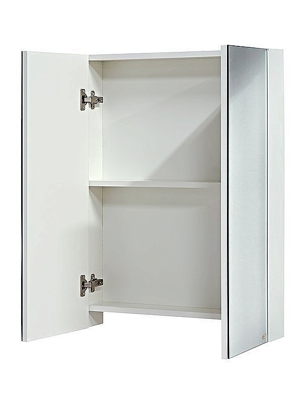 Зеркальный шкаф Misty Балтика 60 белый купить в интернет-магазине сантехники Sanbest