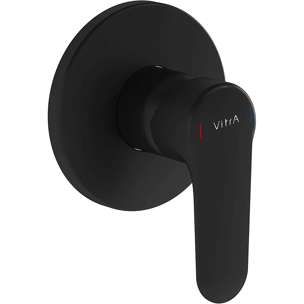 Смеситель для душа VitrA Root Round A4272836EXP матовый черный купить в интернет-магазине сантехники Sanbest