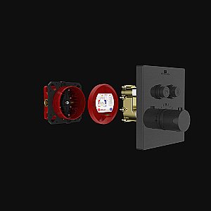 Душевая система Vincea Inspire VSFW-3I21T1GM вороненая сталь купить в интернет-магазине сантехники Sanbest