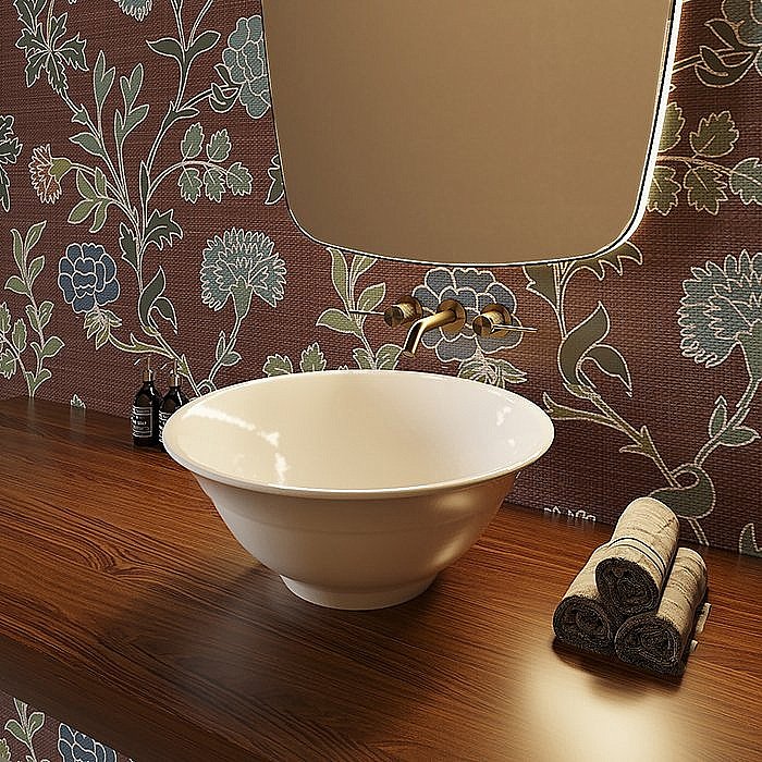 Раковина накладная Tiffany World Barbro TWCL2103BL купить в интернет-магазине Sanbest