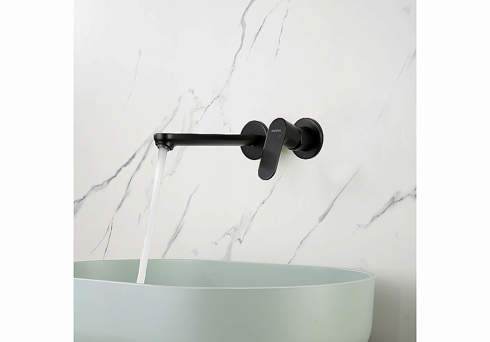 Смеситель для раковины Aquatek Альфа AQ1913MB черный матовый купить в интернет-магазине сантехники Sanbest