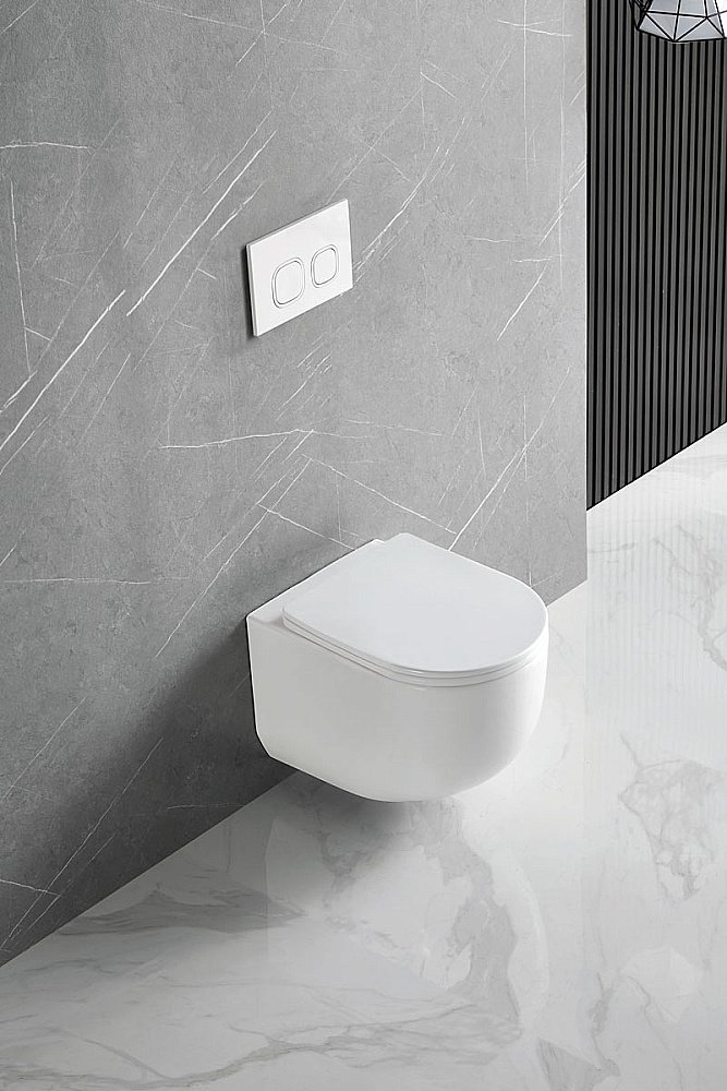 Унитаз Vincea Globo VT1-52T безободковый, смыв торнадо, с крышкой микролифт, белый купить в интернет-магазине Sanbest