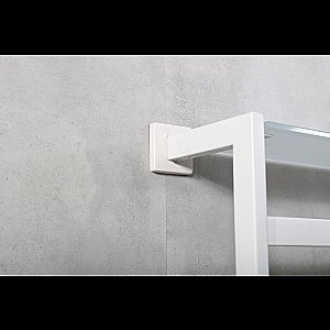 Электрический полотенцесушитель Black&White Universe N-333W купить в интернет-магазине сантехники Sanbest