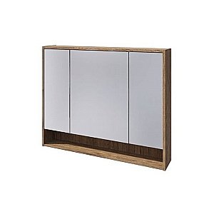 Зеркальный шкаф Caprigo Seattle 100 Дуб рустикальный купить в интернет-магазине сантехники Sanbest