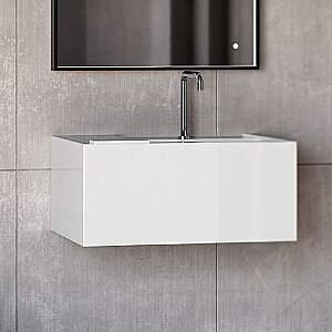 Раковина подвесная Kerasan Kanaal 80 5741*1 Белый купить в интернет-магазине Sanbest