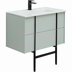 Тумба с раковиной Allen Brau Reality 80 1.32005.PWM папирус матовый для ванной в интернет-магазине Sanbest