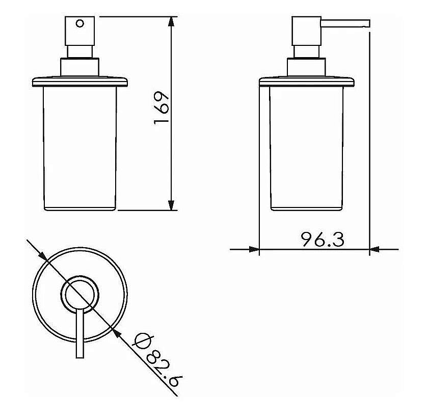 Диспенсер Langberger Burano 23021A-01-00 купить в интернет-магазине сантехники Sanbest