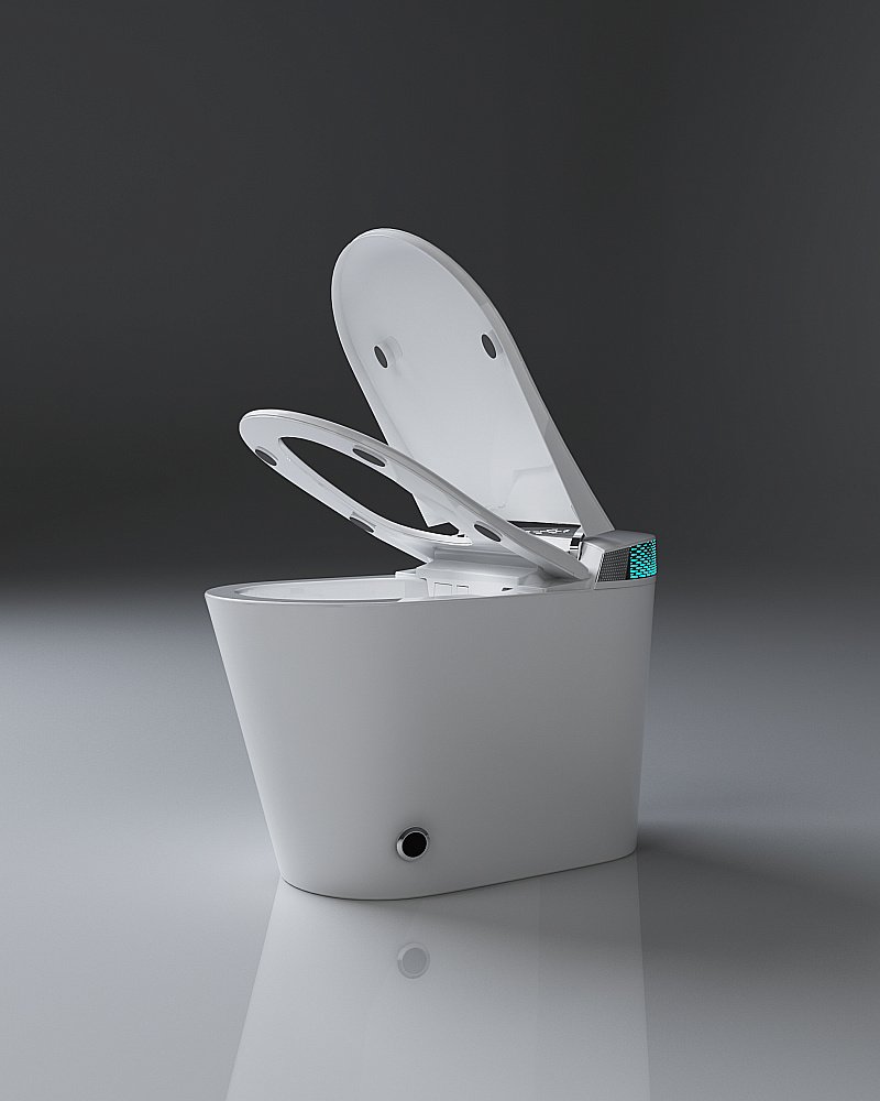 Унитаз-биде электронный TIMO TЕ-741 с крышкой микролифт купить в интернет-магазине Sanbest