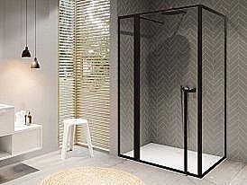 Душевой уголок Riho LUCID GD203 GD211B090 90x110 купить в интернет-магазине Sanbest