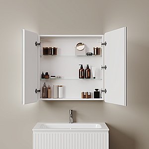 Зеркальный шкаф Sancos Diva DIV800 купить в интернет-магазине сантехники Sanbest