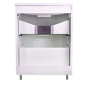 Тумба с раковиной напольная Style Line КАРЕ 80 белая для ванной в интернет-магазине Sanbest