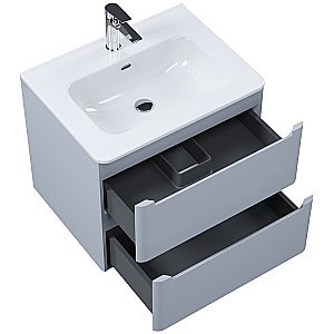 Тумба с раковиной Iddis Edifice 60 EDI60L0i95K светло-серая для ванной в интернет-магазине Sanbest