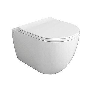 Унитаз подвесной SIMAS Vignoni VI28bi безободковый, белый купить в интернет-магазине Sanbest