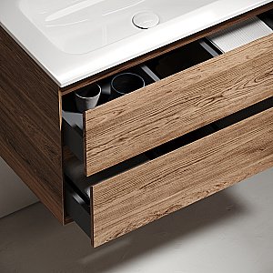 Тумба с раковиной Sancos Marmi 2.0 MR2.0100ECH дуб чарльстон для ванной в интернет-магазине Sanbest