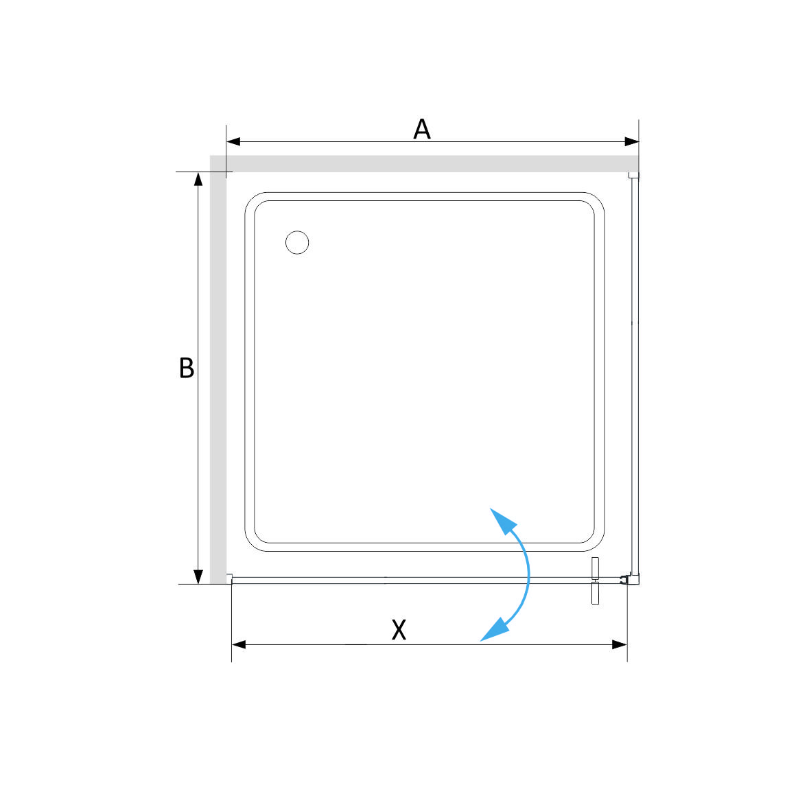 Душевая система RGW Shower Panels SP-6143-01 50140801-01 хром купить в интернет-магазине сантехники Sanbest