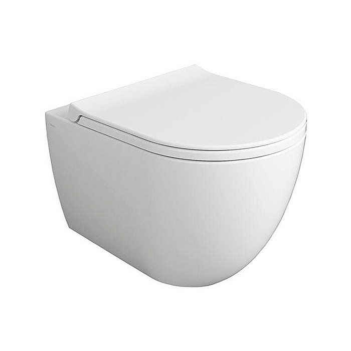 Унитаз подвесной SIMAS Vignoni VI28bi безободковый, белый купить в интернет-магазине Sanbest