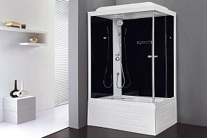 Душевая кабина Royal Bath RB8120BP5-BT 120x80 профиль белый/стекло прозрачное купить в интернет-магазине Sanbest