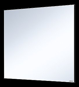 Зеркало Misty MARS 90x80 черное матовое в ванную от интернет-магазине сантехники Sanbest