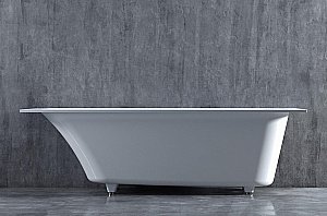 Ванна Salini Orlanda S-Sense 180х80 102012GRH белая/внутри RAL купить в интернет-магазине Sanbest