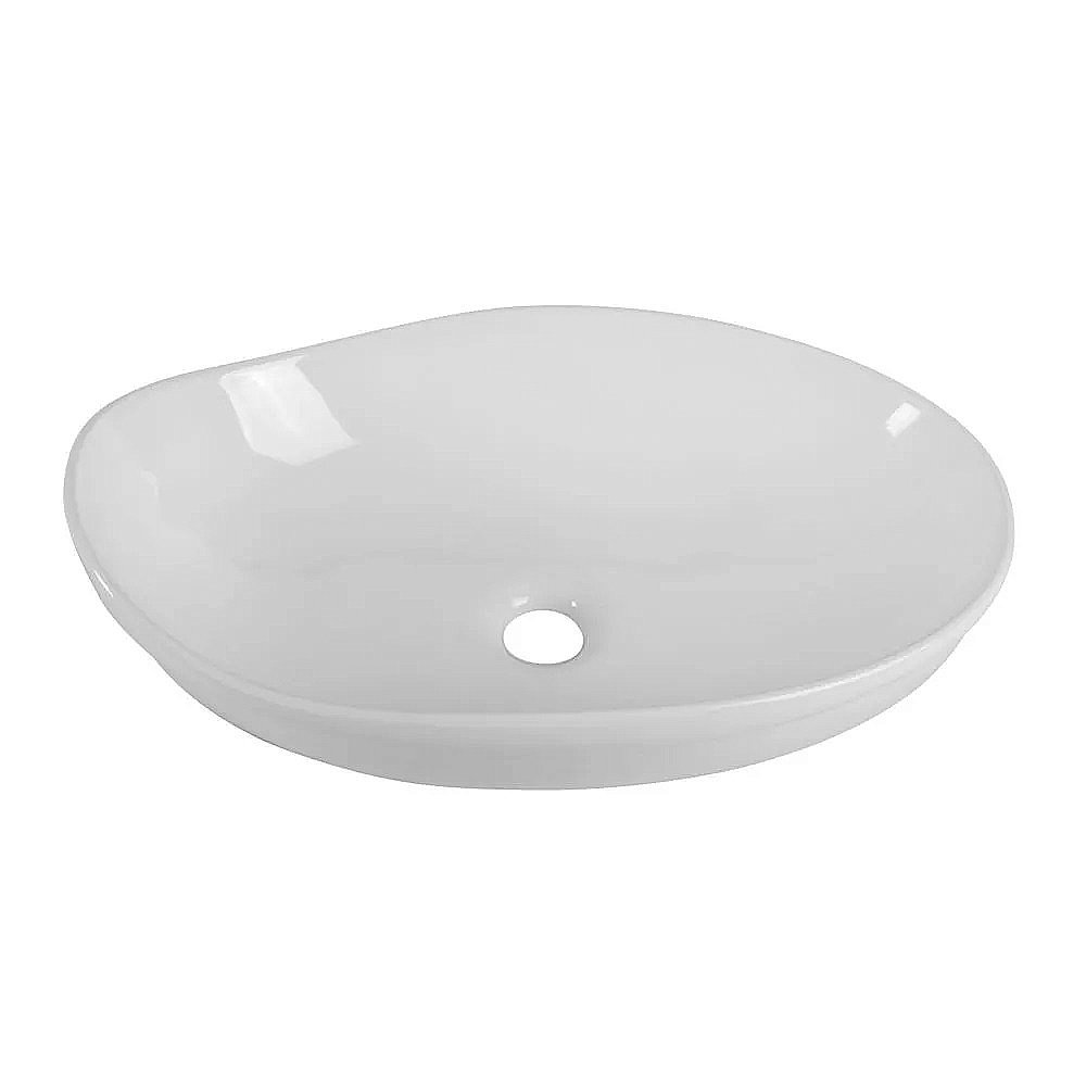 Раковина накладная BelBagno 52 BB1362 белая купить в интернет-магазине Sanbest