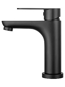Смеситель для раковины WONZON & WOGHAND ALFA WW-A40202-MB черный матовый купить в интернет-магазине сантехники Sanbest