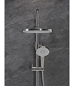 Душевая система Agger Easy A3161100 с термостатом, хром купить в интернет-магазине сантехники Sanbest