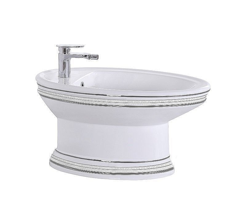 Биде напольное CeramaLux LUX CLASSIC 1410 купить в интернет-магазине Sanbest