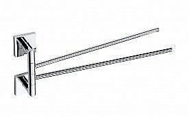 Двойной держатель полотенцa Bemeta Beta 132204102 купить в интернет-магазине сантехники Sanbest