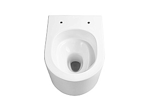 Унитаз подвесной Aquatek МИЯ AQ2004Т-00+INS-0000012 белый, безободковый, с крышкой микролифт, слив-торнадо, с инсталляцией, без кнопки купить в интернет-магазине Sanbest