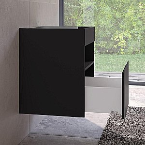 Тумба с раковиной KEUCO STAGELINE 32842970000 50 вулканит матовый для ванной в интернет-магазине Sanbest