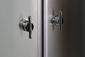 Душевая кабина Niagara Eco E80/40/MT/BK 80х80 стекло матовое/профиль матовый хром купить в интернет-магазине Sanbest