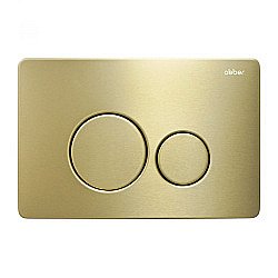 Кнопка для инсталляции ABBER AC0121MMG золото матовое купить в интернет-магазине сантехники Sanbest