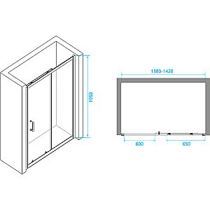 Душевая система RGW Shower Panels SP-6143-01 50140801-01 хром купить в интернет-магазине сантехники Sanbest