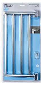 Полка для полотенец FIXSEN Kvadro FX-61316 купить в интернет-магазине сантехники Sanbest