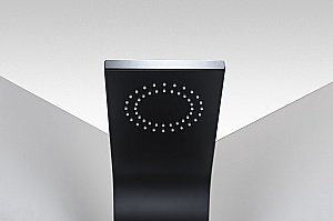 Душевая кабина с гидромассажем Taliente TA-99CB 90х90 стекло прозрачное купить в интернет-магазине Sanbest