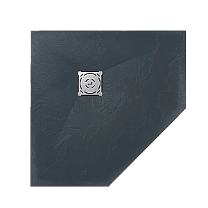 Душевой поддон RGW Stone Tray 16155099-02 90x90 графит купить в интернет-магазине Sanbest
