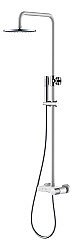 Душевая система Boheme Stick 128-WCR.2 белая/хром купить в интернет-магазине сантехники Sanbest