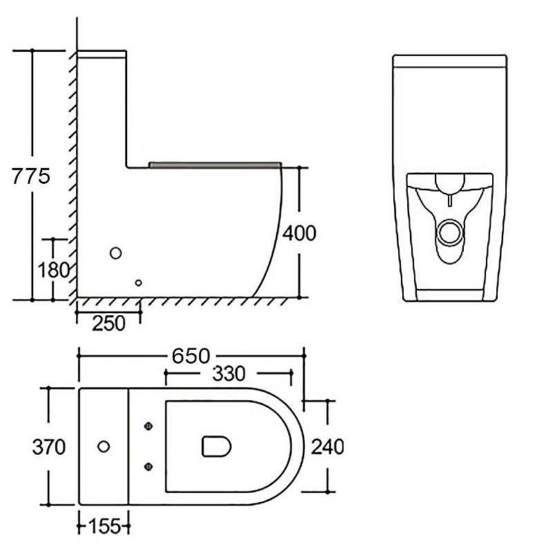 Инсталляция для унитаза Azario AZ-8010-1000 купить в интернет-магазине сантехники Sanbest