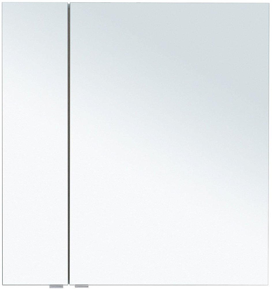 Зеркальный шкаф Aquanet Алвита New 80 Серый купить в интернет-магазине сантехники Sanbest