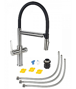 Смеситель для кухни Agger Elegant A3252522 сатин матовый купить в интернет-магазине сантехники Sanbest