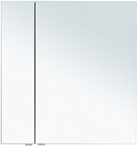 Зеркальный шкаф Aquanet Алвита New 80 Серый купить в интернет-магазине сантехники Sanbest
