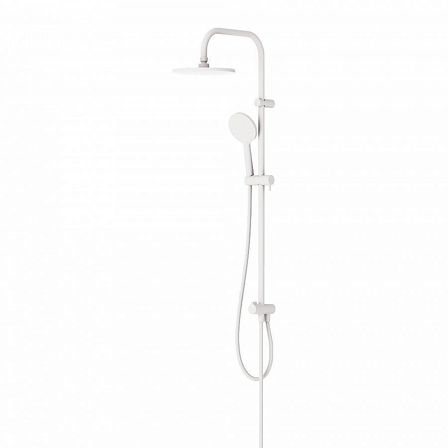 Душевая система Damixa Origin Bit DX977700200 белая матовая купить в интернет-магазине сантехники Sanbest