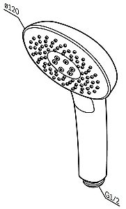 Душевая лейка AM.PM Spirit 2.0 F0270A000 купить в интернет-магазине сантехники Sanbest