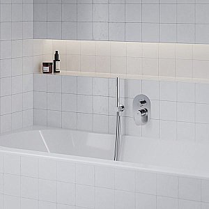 Смеситель для душа Ravak Eleganta X070221 хром купить в интернет-магазине сантехники Sanbest