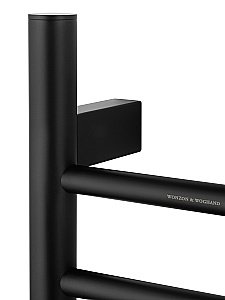 Полотенцесушитель электрический WONZON & WOGHAND BONN, Черный матовый (WW-AL4092-MB) купить в интернет-магазине сантехники Sanbest