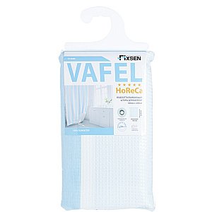 Шторка для ванной Fixsen Vafel FX-5020C купить в интернет-магазине сантехники Sanbest