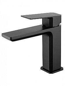 Смеситель для раковины WONZON & WOGHAND DIAMOND, Черный матовый (WW-88139011-MB) купить в интернет-магазине сантехники Sanbest