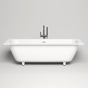 Ванна Salini Orlanda AXIS S-Sense 180x80 белая матовая купить в интернет-магазине Sanbest